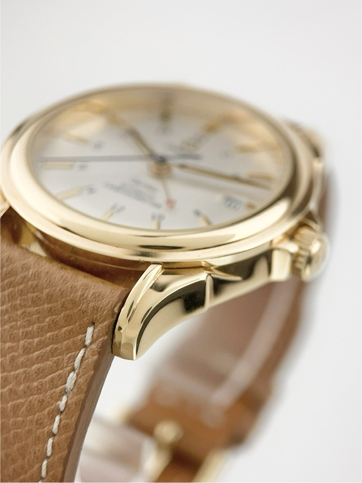 Omega De Ville 18k Yellow Gold Silver Dial 39mm Automatic Men’s Watch 4633.30.31