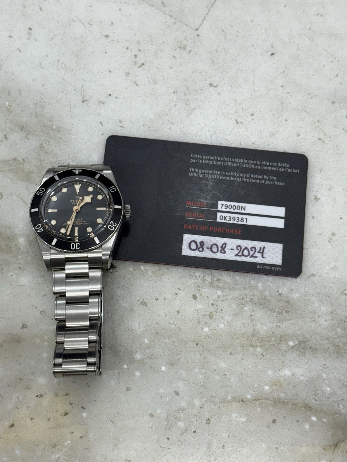 2024 Tudor Black Bay 54 Stainless Black 37mm Automatic Mens Watch 79000N