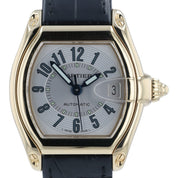 Cartier Roadster Silver Dial 18k Yellow Gold 37mm Automatic Men’s Watch W62003V2