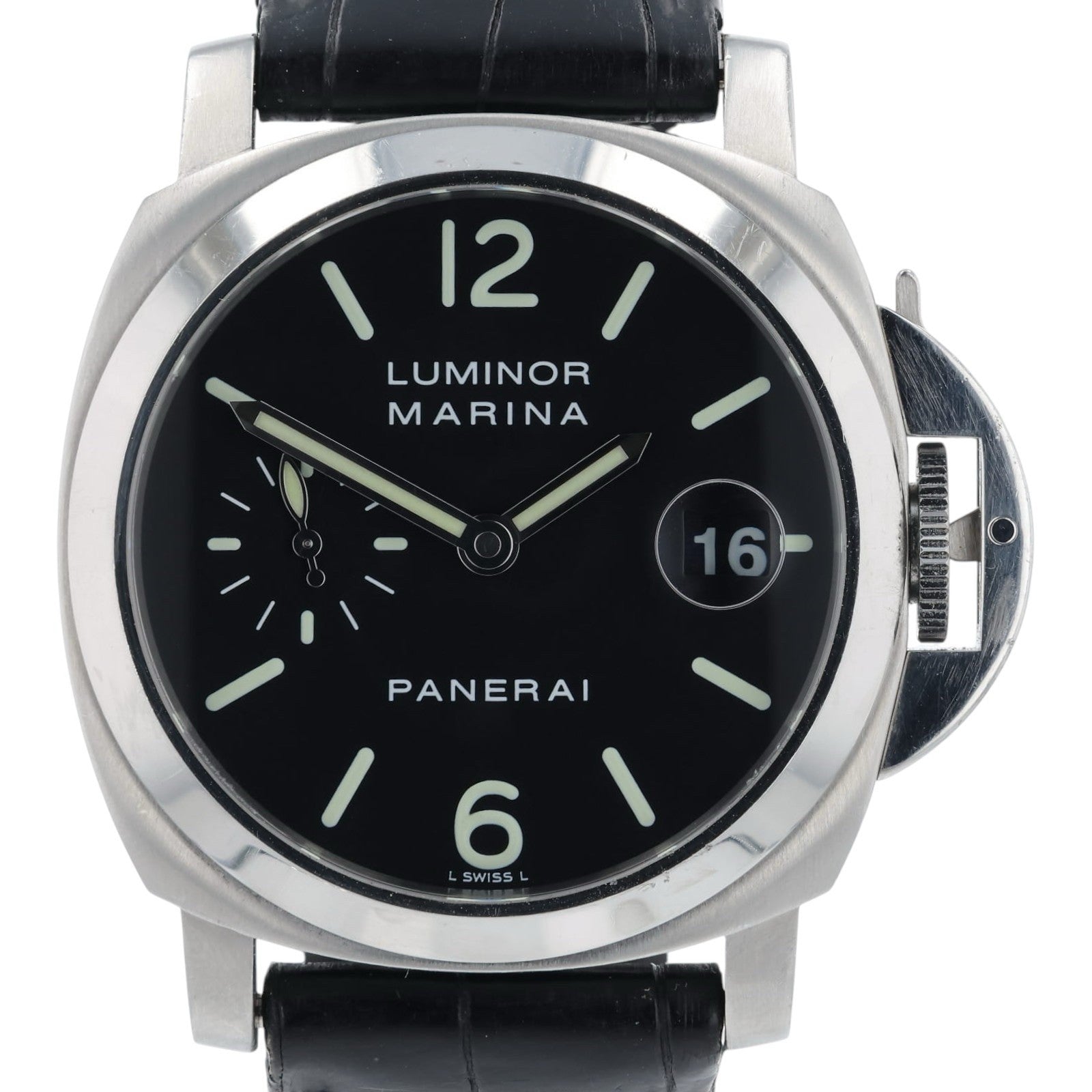 Panerai Luminor Marina Stainless Steel Black Dial 40mm Automatic Men’s PAM00048