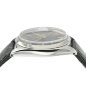 Rolex Oysterdate Black Dial Stainless Steel 34mm Manual Wind Men’s Watch 6694