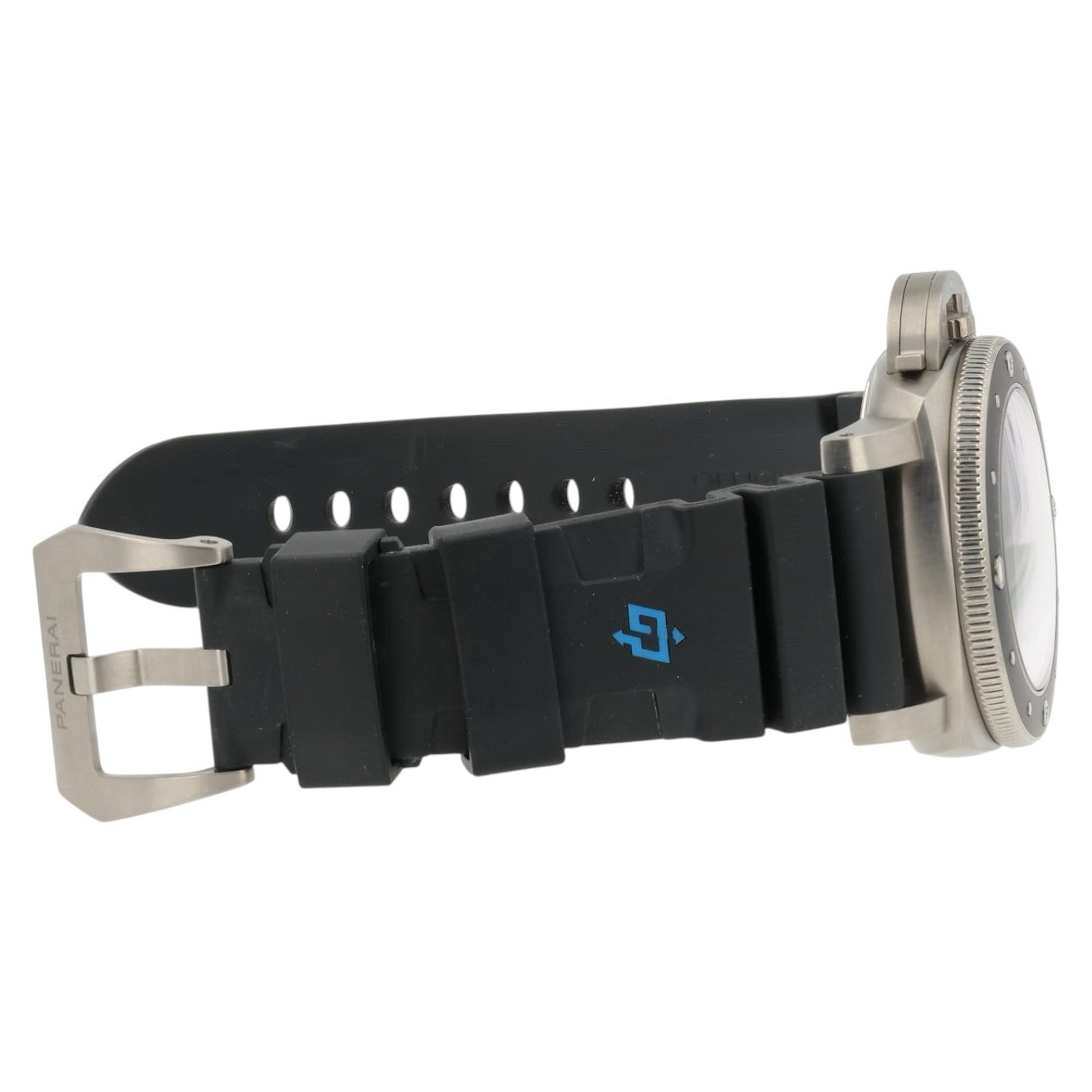 Panerai Luminor Black Dial Titanium 47mm Automatic Movement Mens Watch PAM00389
