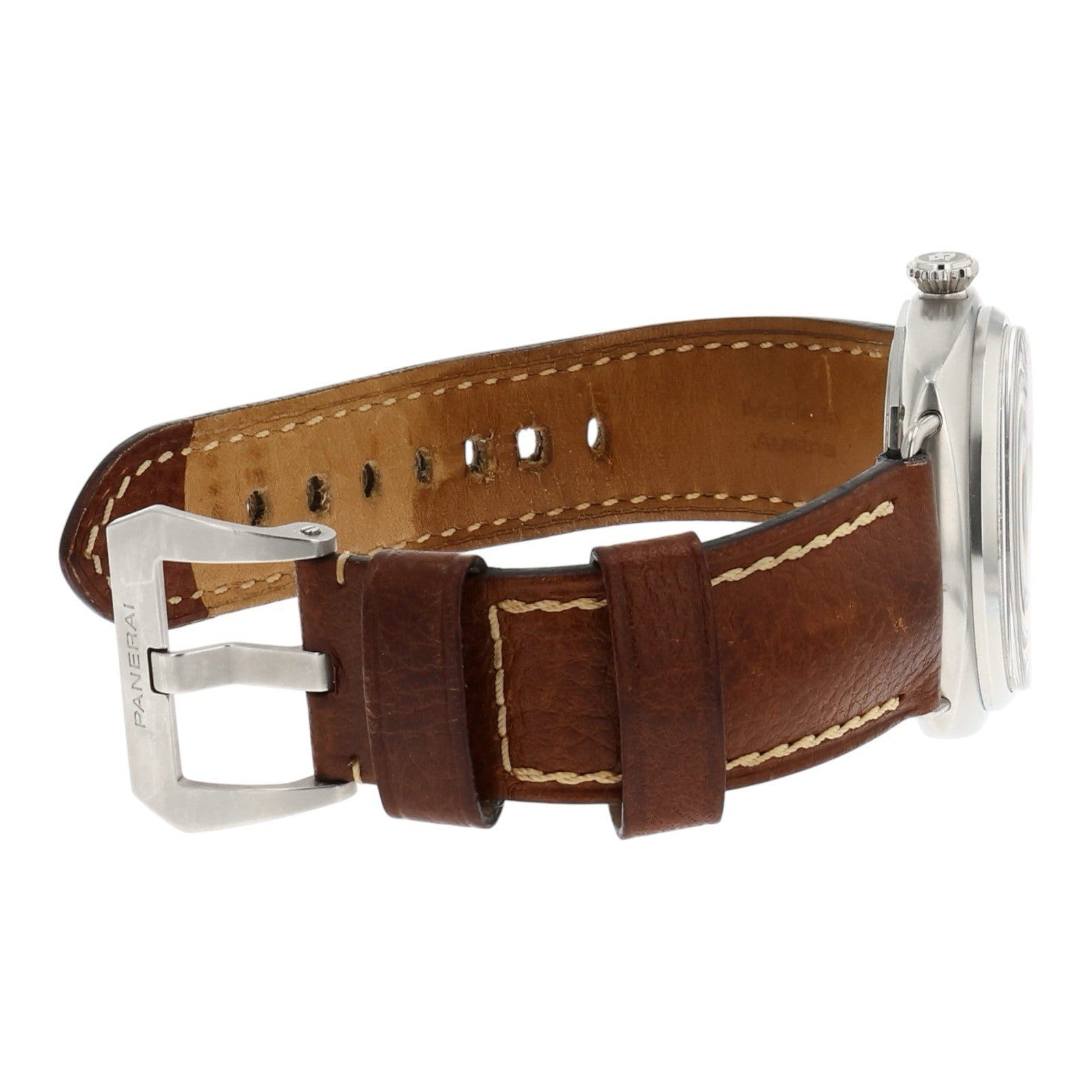 Panerai Radiomir Eilean Stainless Steel Brown Dial 45mm Manual Mens PAM01243