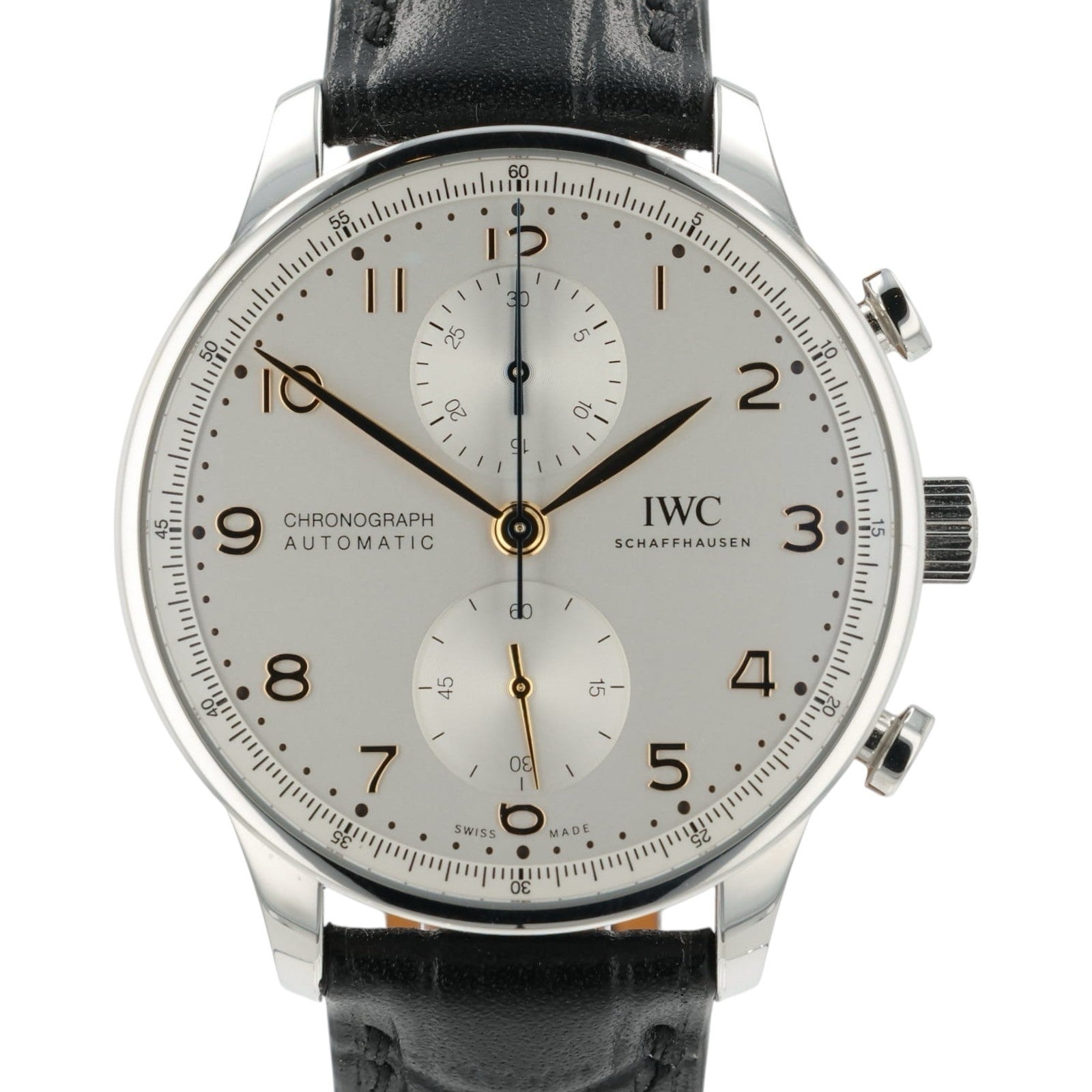 IWC Portugiesser Silver Dial Stainless Steel 41mm Automatic Mens Watch IW371604