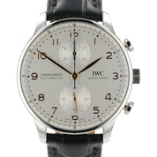 IWC Portugiesser Silver Dial Stainless Steel 41mm Automatic Mens Watch IW371604