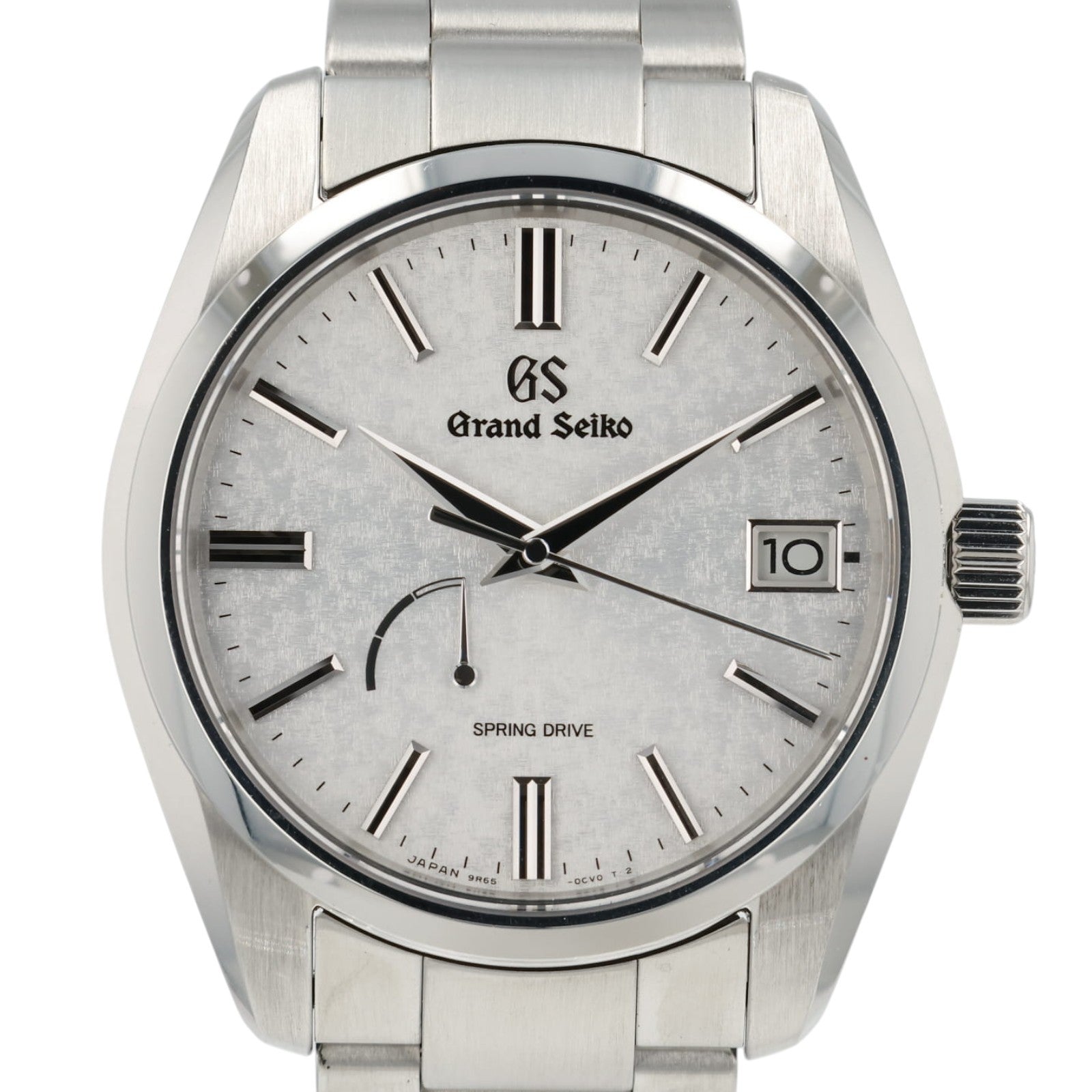 Grand Seiko “Morning Frost” Silver Dial Stainless Steel 40mm Auto Mens SBGA465