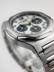 Girard Perregaux Laureato Chrono Silver Dial 42mm Automatic Men's Watch 81020
