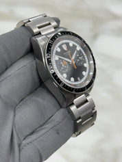 2022 Tudor Heritage Chronograph Auto 42mm Stainless Steel Mens Watch 70330N B&P