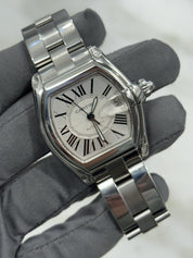Cartier Roadster Roman Dial Men’s Stainless Steel Automatic Watch 2510