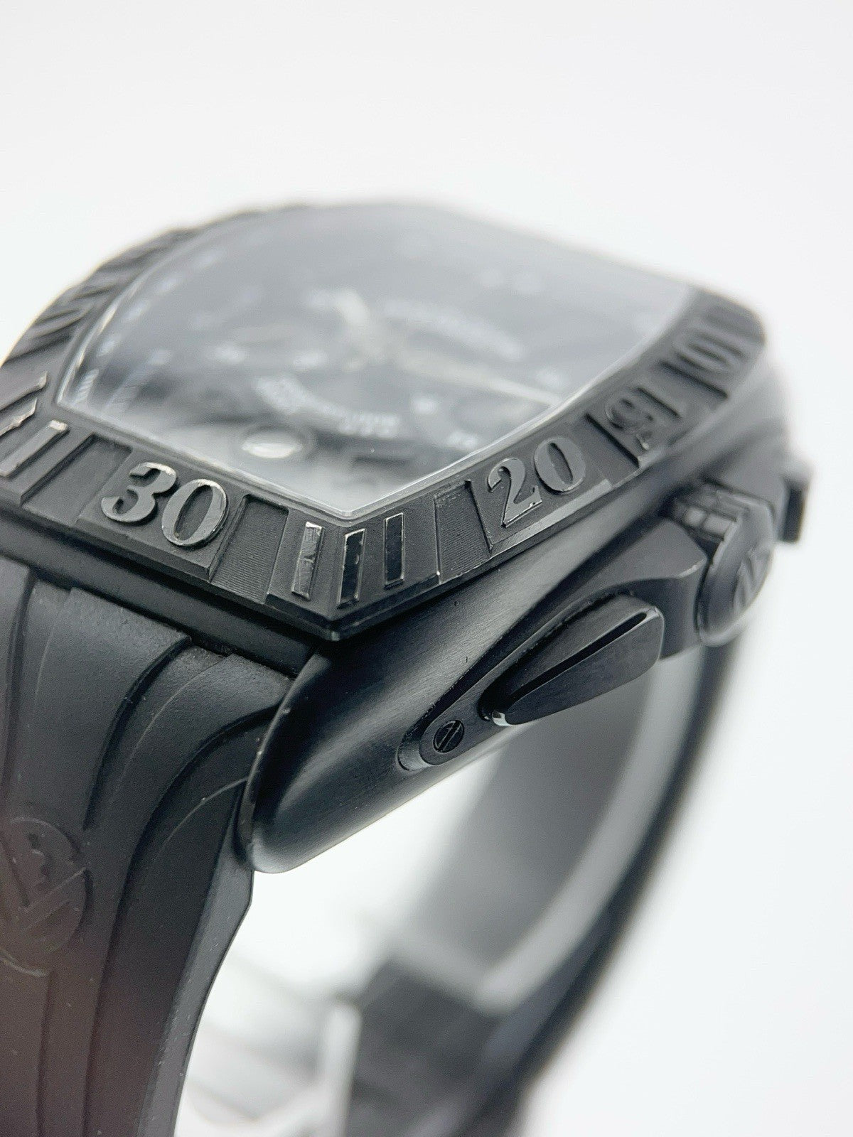 Franck Muller Vanguard Titanium Black Dial 45mm Automatic Mens 8900 CC DT GPJ