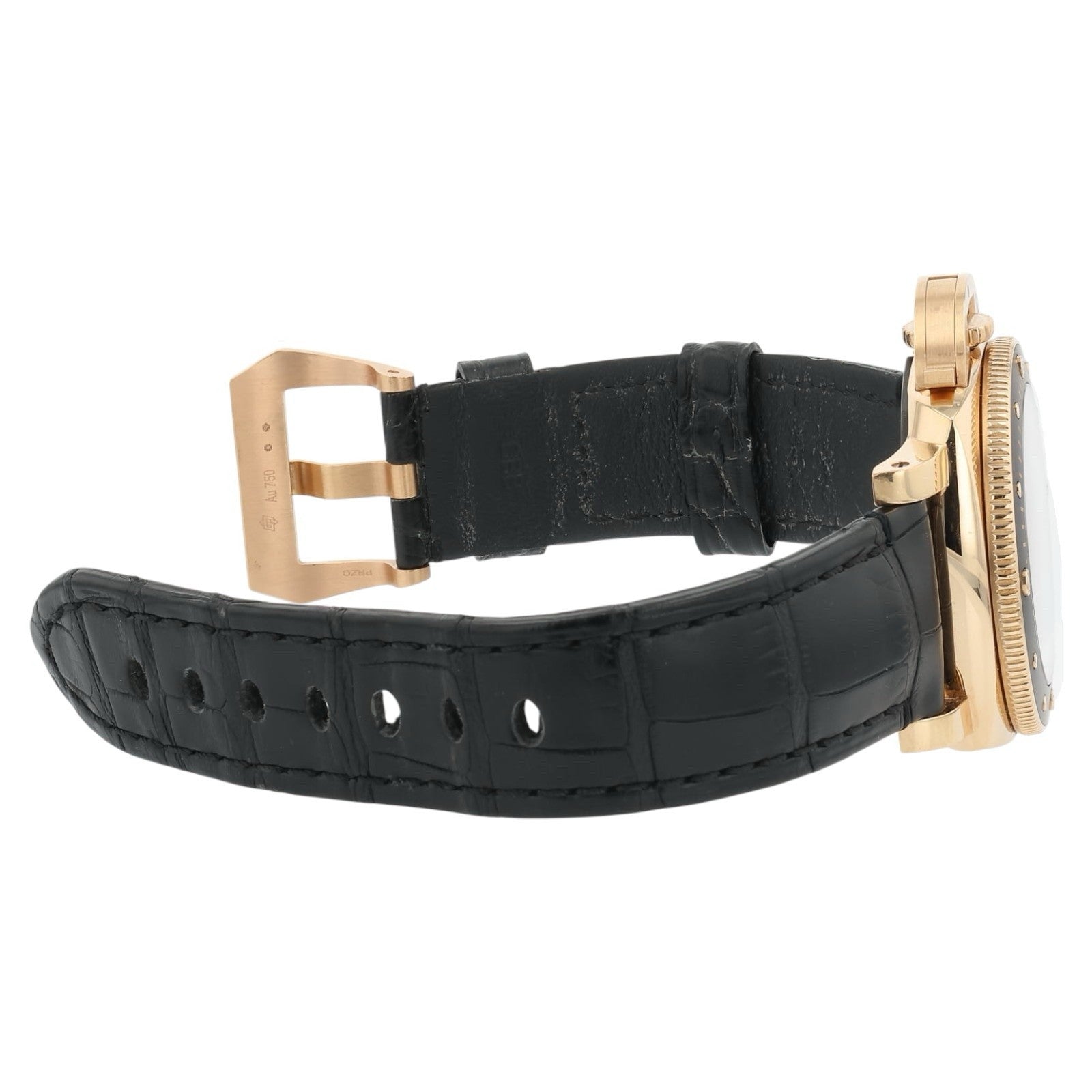 Panerai Submersible 18k Rose Gold Black Dial 42mm Automatic Mens Watch PAM01164