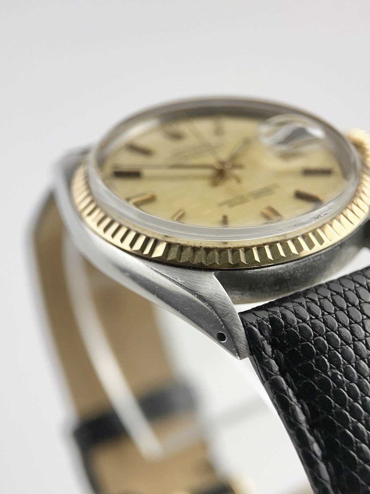 Rolex Datejust Gold & Steel 36mm Gold Dial Automatic Men's Watch 1601