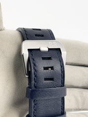 NEW Bell & Ross Blue Stainless Steel Blue Dial 41mm Automatic Men's Watch BR03