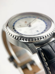 Breitling Stainless Steel Silver Dial 43mm Automatic Movement Men's Watch AB3521