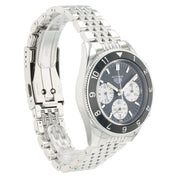 Tag Heuer Autavia Black Dial Stainless Steel 42mm Automatic Mens Watch CBE2110
