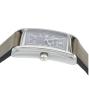 Oris Rectangular Stainless Steel Green Dial 25x38mm Automatic Mens Watch 7783