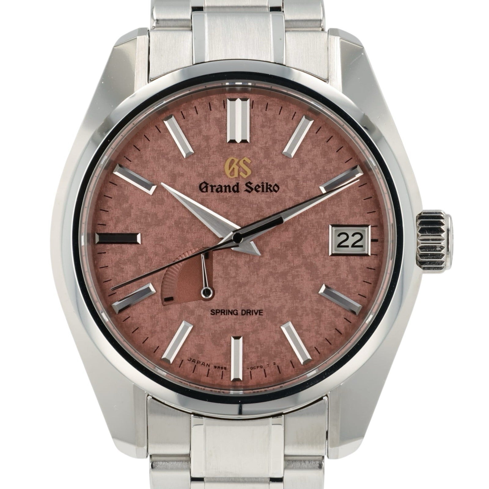 Grand Seiko Sunrise Kira Zuri Pink Dial Steel 40mm Automatic Men’s Watch SBGA509
