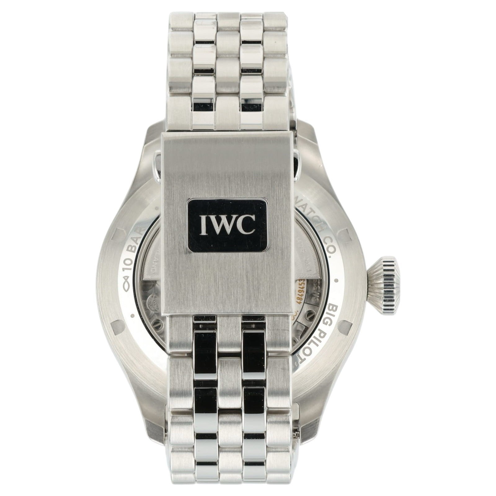 IWC Big Pilot Black Dial Stainless Steel 43mm Automatic Men’s Watch IW329301