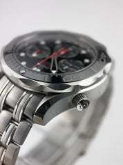 Omega Seamster Steel Black Dial 44mm Automatic Mens Watch 212.30.44.50.01.001
