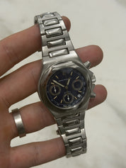 Girard Perregaux Laureato Blue Dial Steel 41mm Automatic Mens 8017 - FOR PARTS