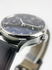 IWC Portuguese Stainless Steel Black Dial 42mm Automatic Men’s Watch IW500109