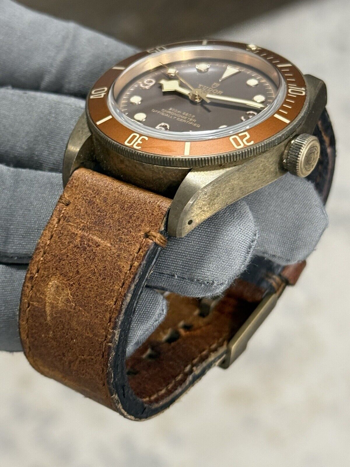 Tudor Black Bay Bronze Brown Dial 43mm Automatic Men’s Watch 79250BM - B/P