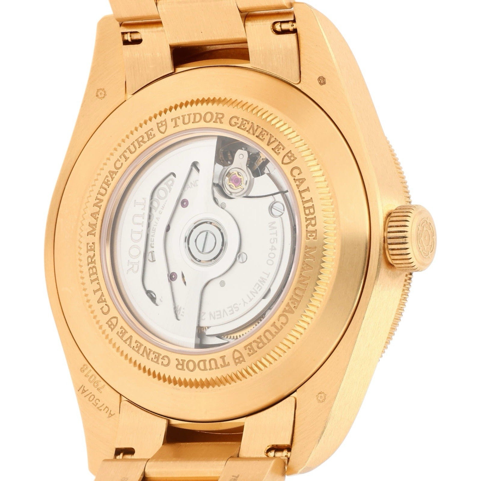 12/2025 Tudor Black Bay 18k Yellow Gold Green Dial Automatic Men's Watch 79018V