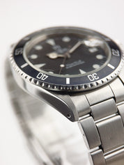 Tudor Submariner Stainless Steel Black Dial 36mm Automatic Men's Watch 75090