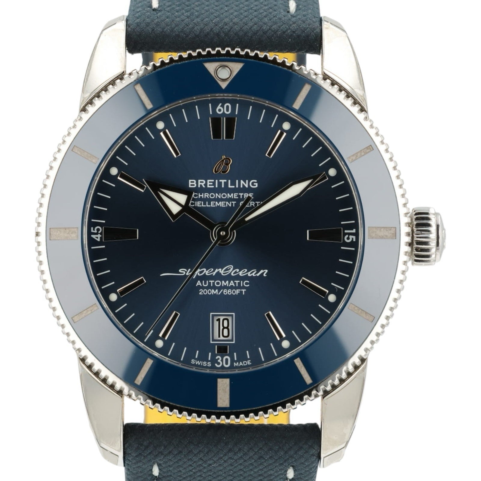 NEW 2026 Breitling SuperOcean Blue Dial Steel 46mm Automatic Men’s Watch AB2020