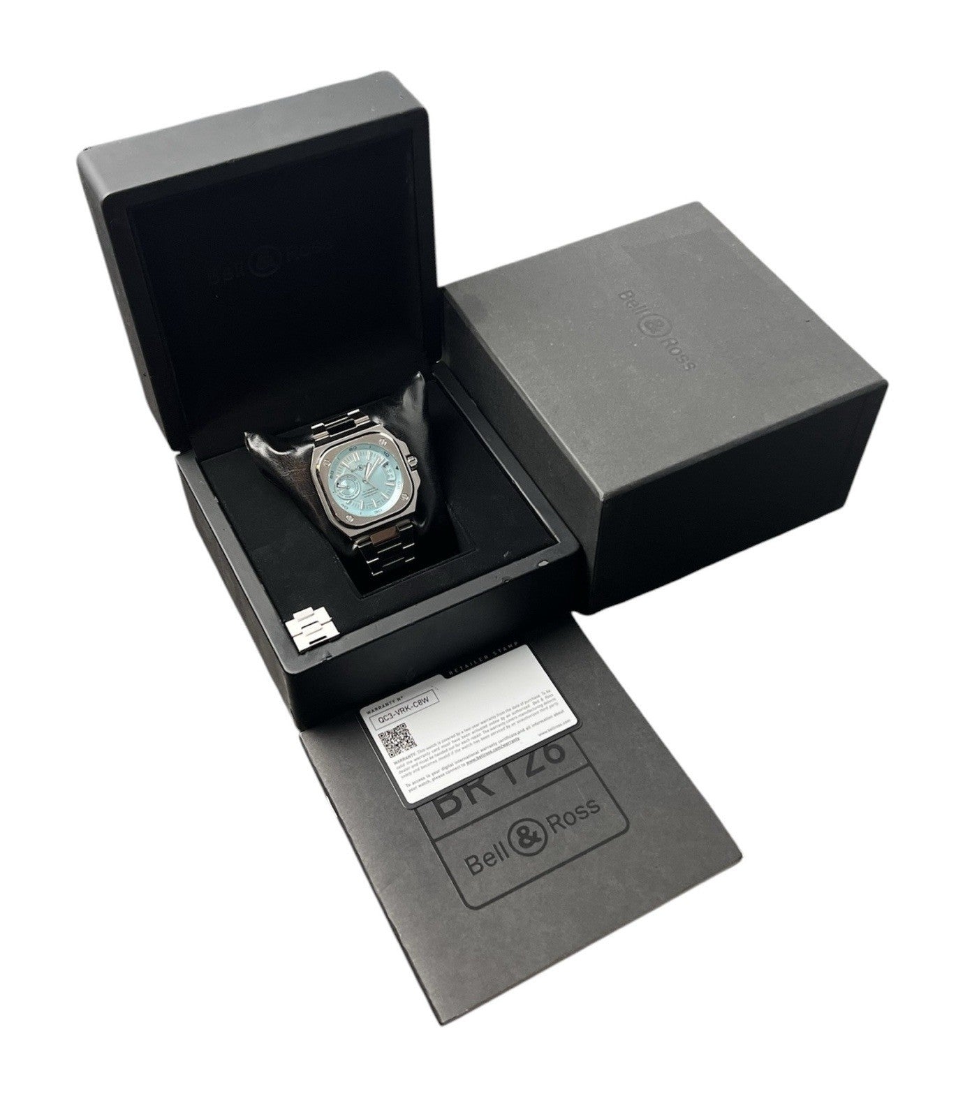 Bell & Ross BR-X5 Blue Dial Stainless Steel 41mm Automatic Men’s Watch BR-X5