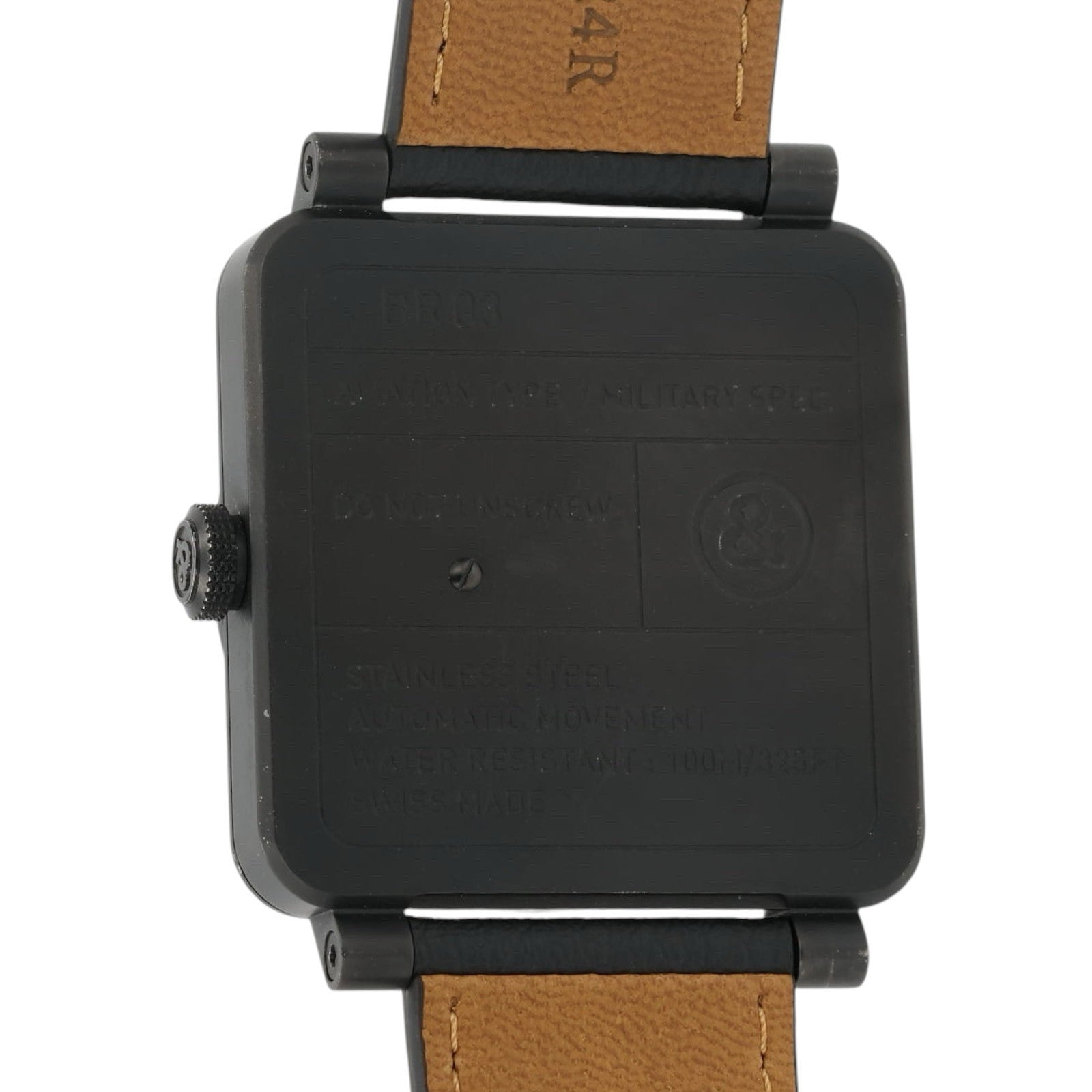 Bell & Ross BR03 Black Dial Stainless Steel 42mm Automatic Mens Watch BR03-92