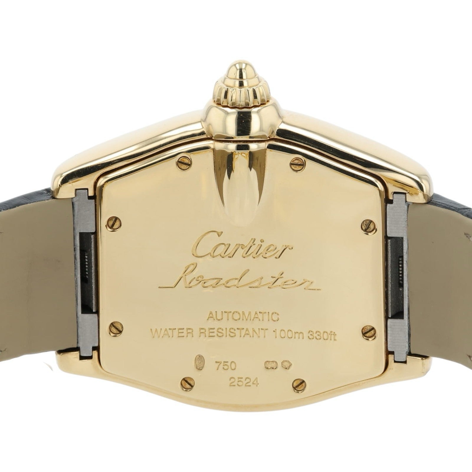 Cartier Roadster Silver Dial 18k Yellow Gold 37mm Automatic Men’s Watch W62003V2