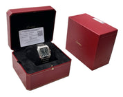 Cartier Santos Large Stainless Steel Green Dial 39mm Automatic Men’s WSSA0062