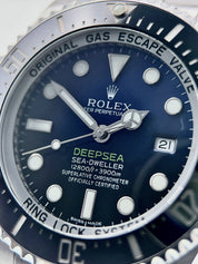 Rolex Sea-Dweller Deepsea Stainless Steel Blue Dial 44mm Automatic Men’s 116660