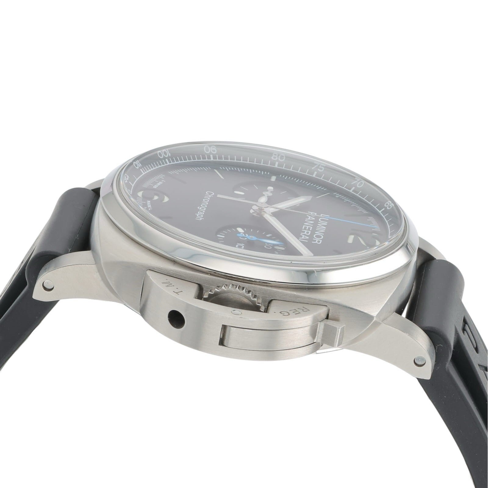 Panerai Luminor Chrono Stainless Steel Black Dial 44mm Automatic Men’s PAM01109