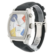 Jacob & Co. Quasar Five Time Zone Multicolor MOP Dial Steel 47mm Quartz Men’s
