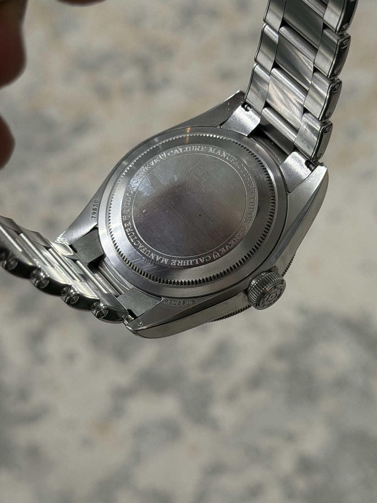2019 Tudor Black Bay GMT Pepsi Black Dial Stainless Steel Mens Watch 79830RB