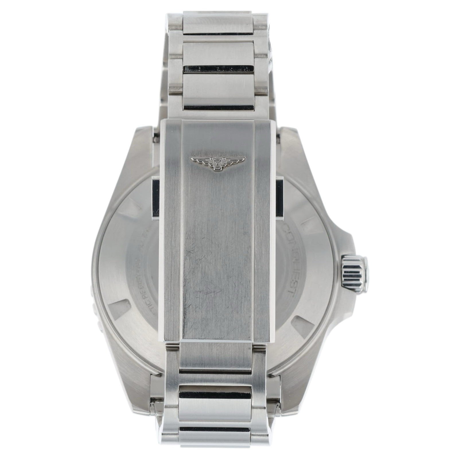 Longines Hydroconquest Black Dial Stainless Steel 43mm Automatic Mens L3.890.