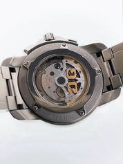 Glashutte Original Sport Steel Black Dial 42mm Automatic Mens 39-31-43-03-14