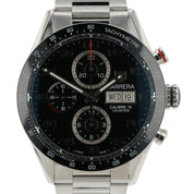 Tag Heuer Carrera Black Dial Stainless Steel 43mm Automatic Men’s Watch CV2A1R