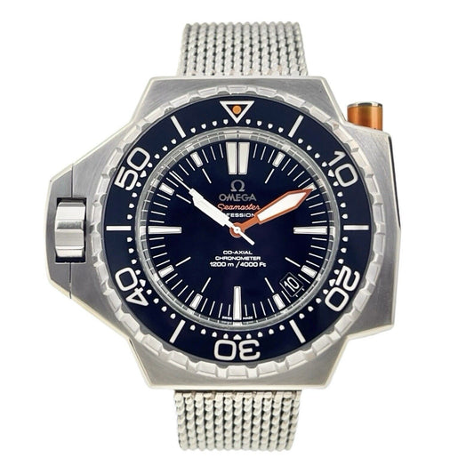 Omega Seamaster Proplof Steel Black 55mm Automatic Men Watch 224.32.55.21.01.001