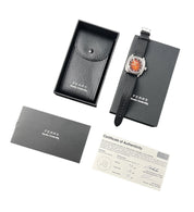 Studio Underdog X Fears Manhattan Brown Dial Steel 38mm Manual Wind Men’s Watch