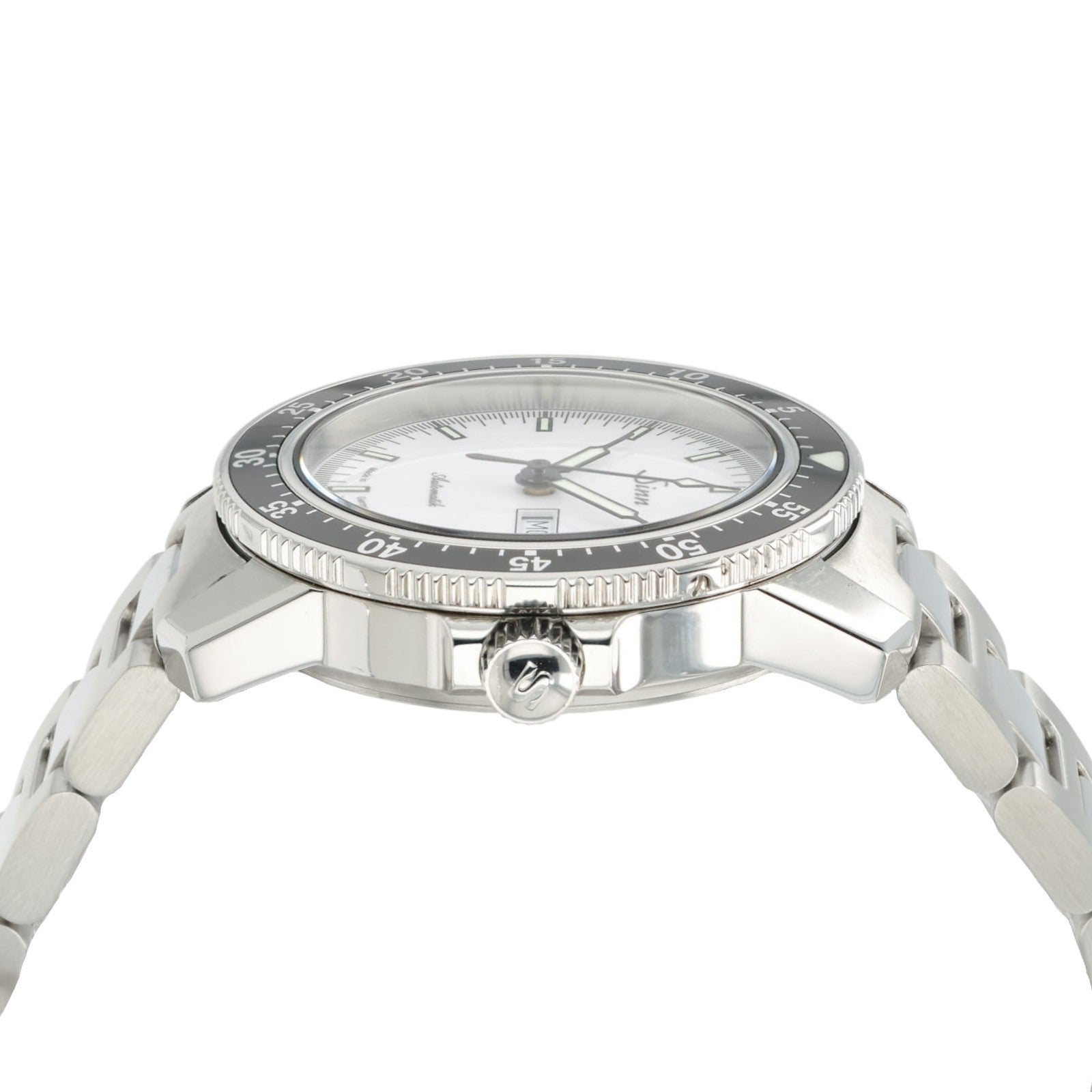 Sinn 104 White Dial Stainless Steel 41mm Automatic Movement Mens Watch 104