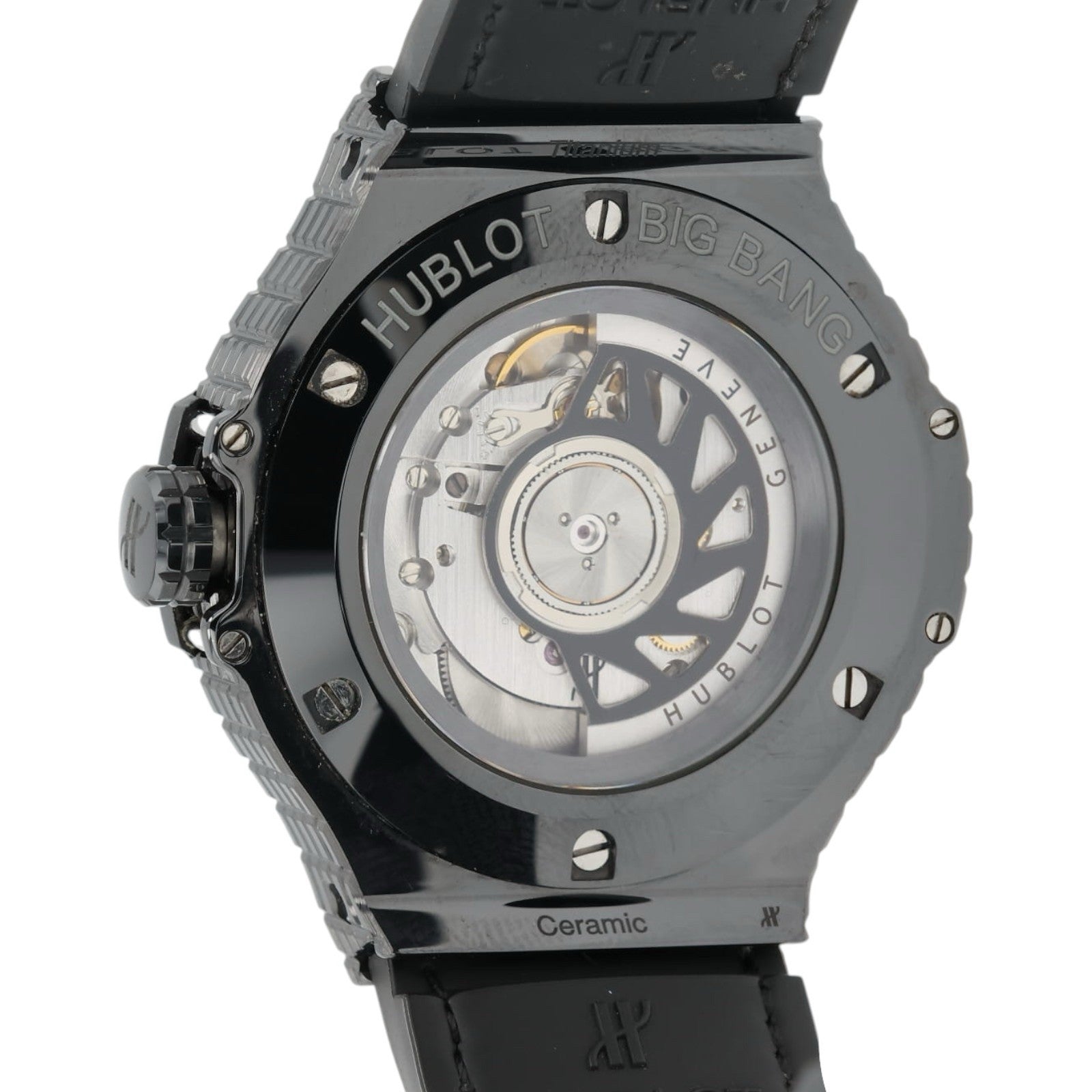 Hublot Big Bang Caviar Black Dial Ceramic 41mm Automatic Mens 346.CX.1800.RX