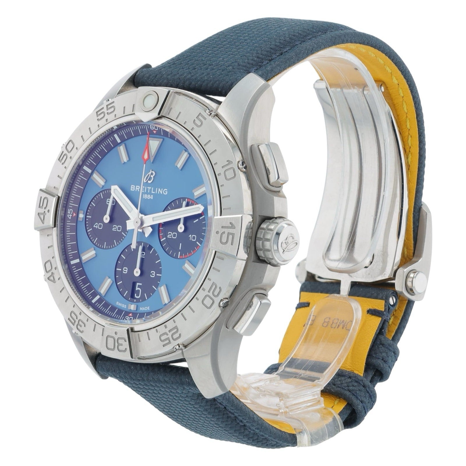 Breitling Avenger Stainless Steel Blue Dial 44mm Automatic Men’s Watch AB0147