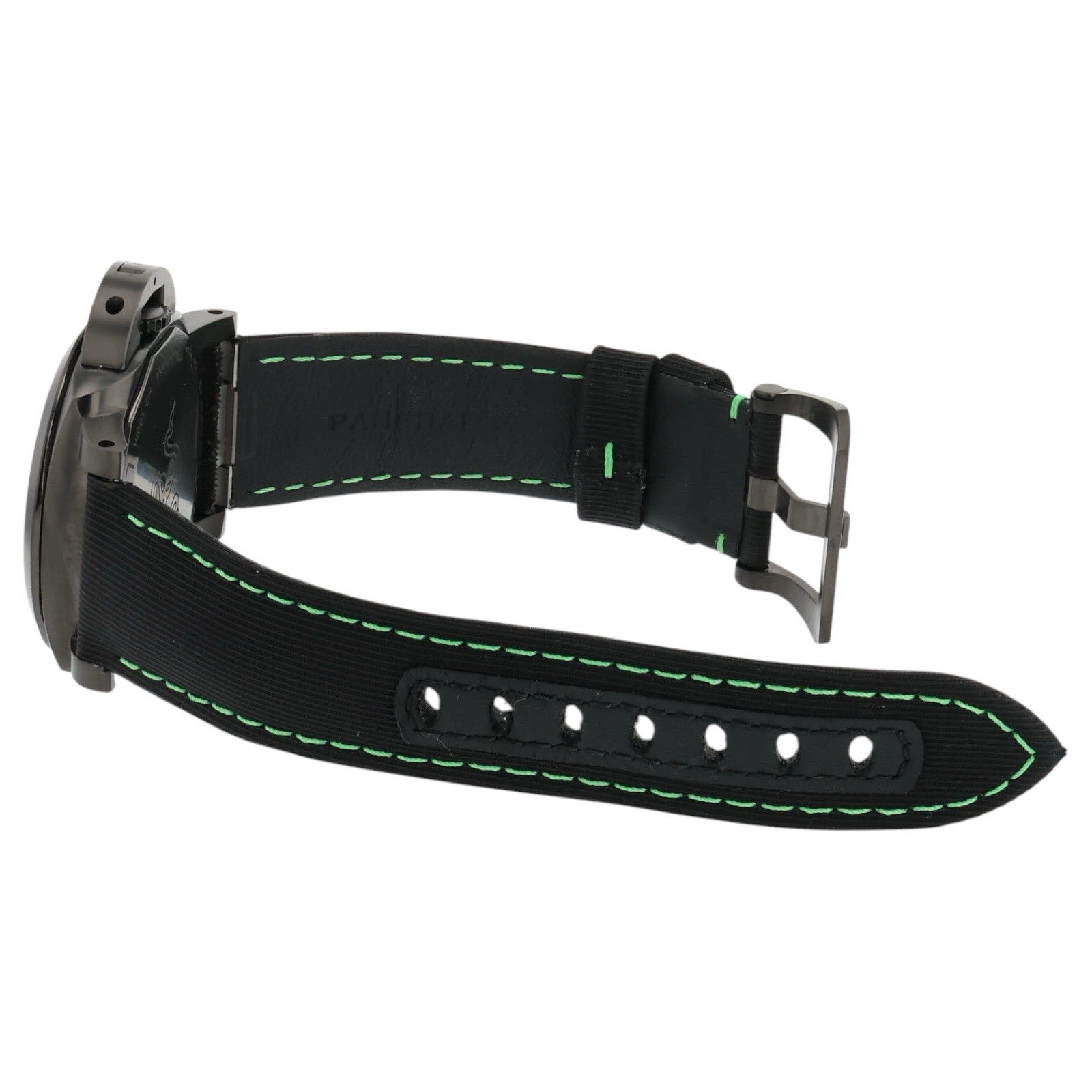 Panerai Luminor Quadrants Razer Steel Black Dial 40mm Automatic Mens PAM01353