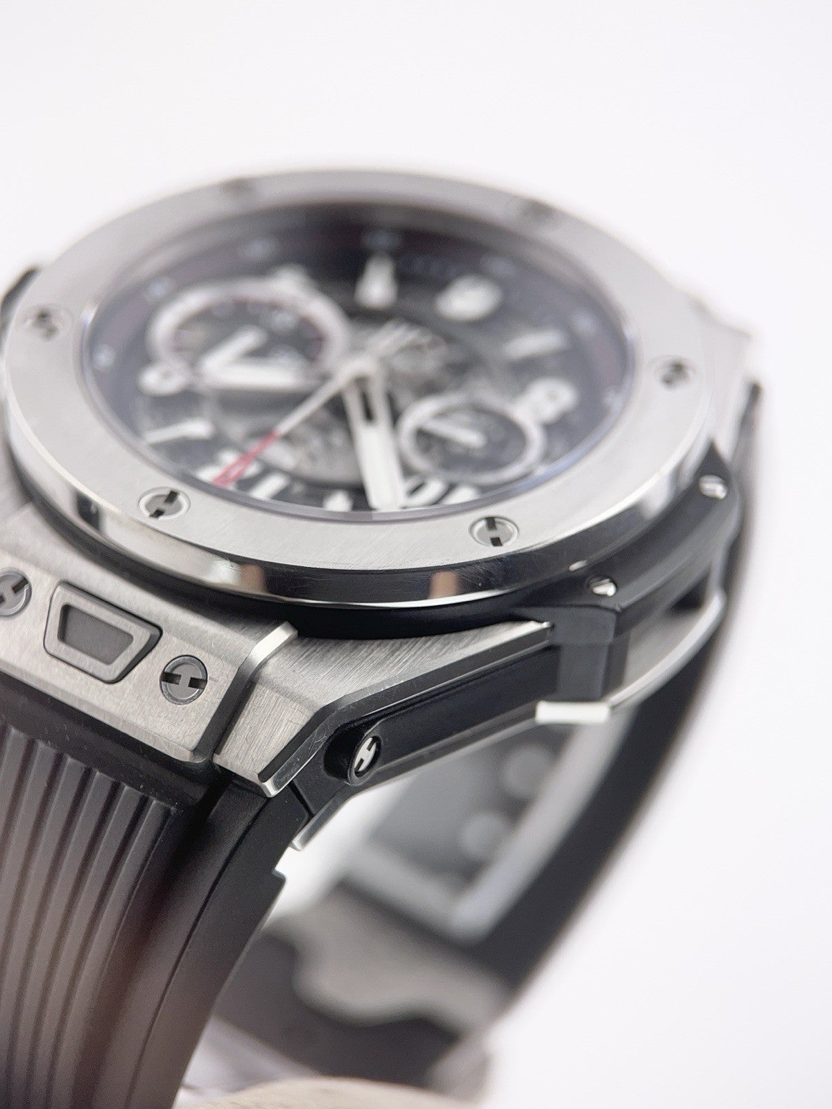 Hublot Big Bang Unico Titanium Skeleton Dial 45mm Automatic Mens 411.NX.1170.RX