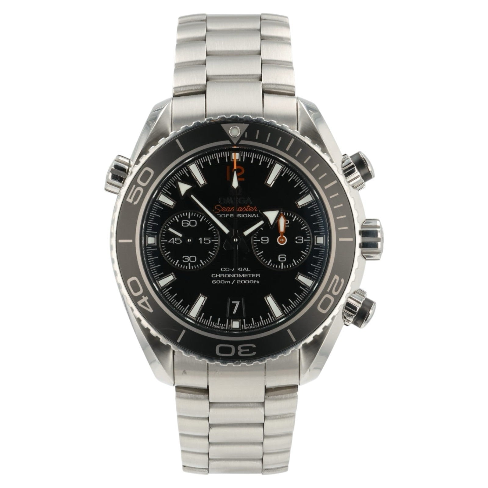 Omega Seamaster Black Dial Stainless Steel 45.5mm Automatic 232.30.46.51.01.001
