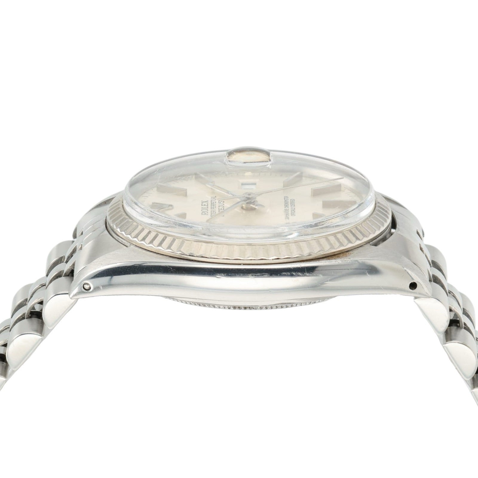 Rolex Datejust Silver Dial Stainless Steel 36mm Automatic Men’s Watch 16014