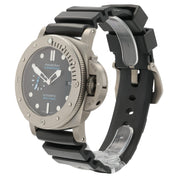 Panerai Submersible Black Dial Titanium 47mm Automatic Men’s Watch PAM01305